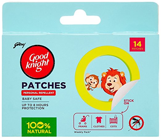 Good Knight Patches Personal Mosquito Repellent - 14 Patches