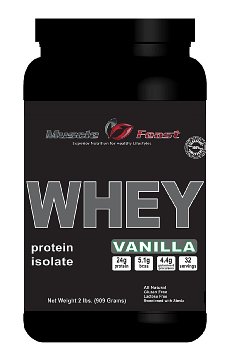 Vanilla Whey Protein Isolate - 2lbs