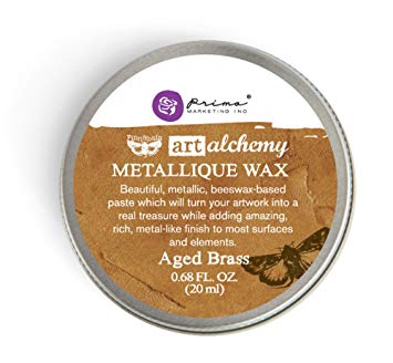 Prima Marketing Art Alchemy-Metallique Wax-Aged Brass