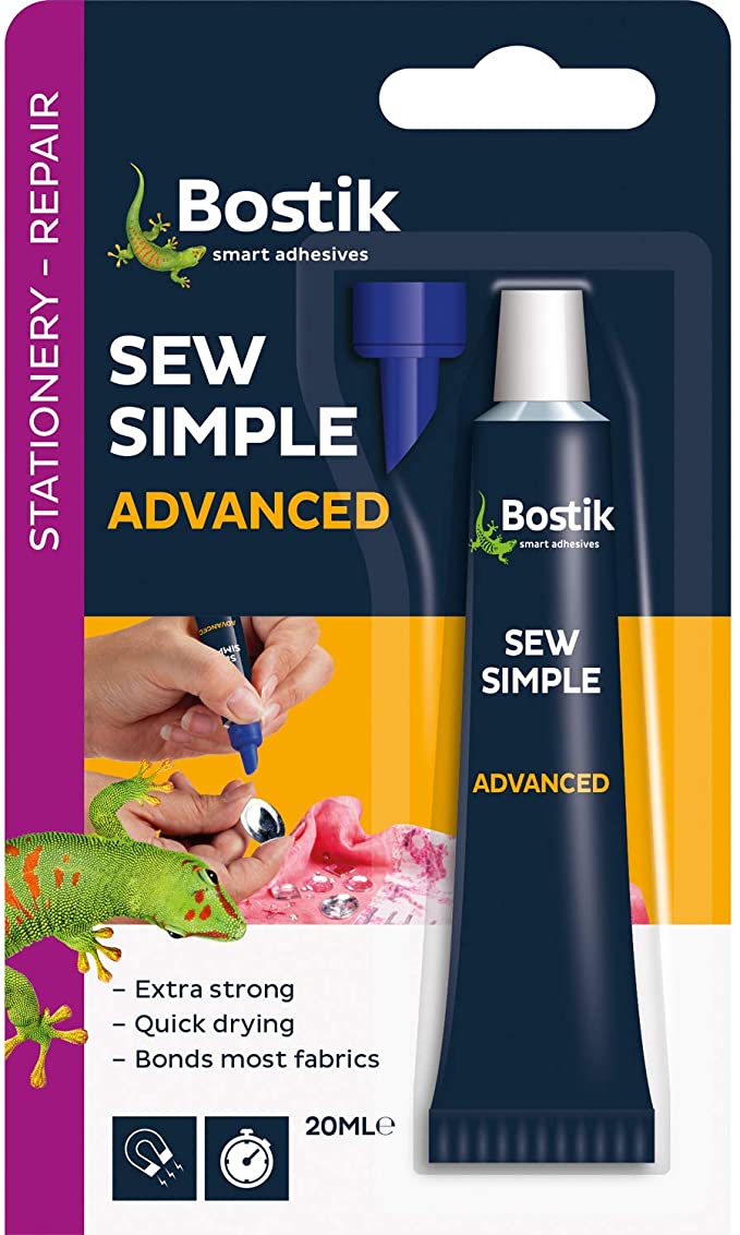 Bostik 1 x Fabric Glue Adhesive 20ml 30614658