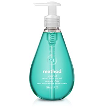 Method Naturally Derived Gel Hand Wash Pump, Waterfall, 12 Ounce