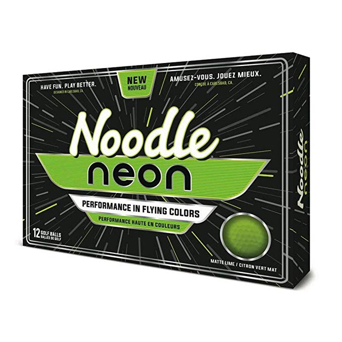 TaylorMade Noodle Neon Matte Color Golf Balls