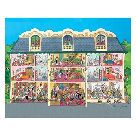 J.V. Haasteren Shaped Hotel Jigsaw Puzzle 1500pc
