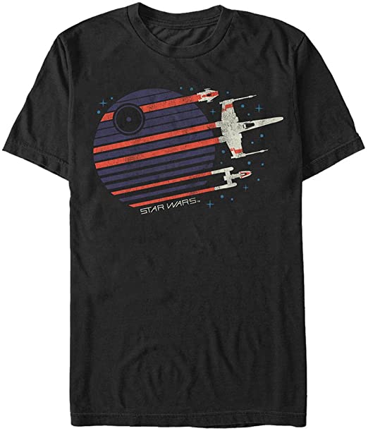 STAR WARS Men's Rebel Flyby Graphic T-Shirt