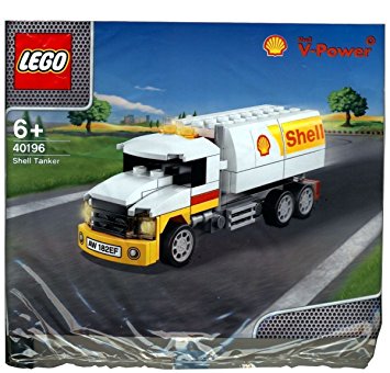 2014 The New Shell V-power Lego Collection Shell Tanker 40196 Limited Edition Sealed