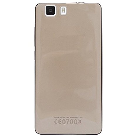 TOOGOO(R) Case for Doogee X5 X5 Pro, New Transparent Soft TPU Case TPU Back Cover (Gray)