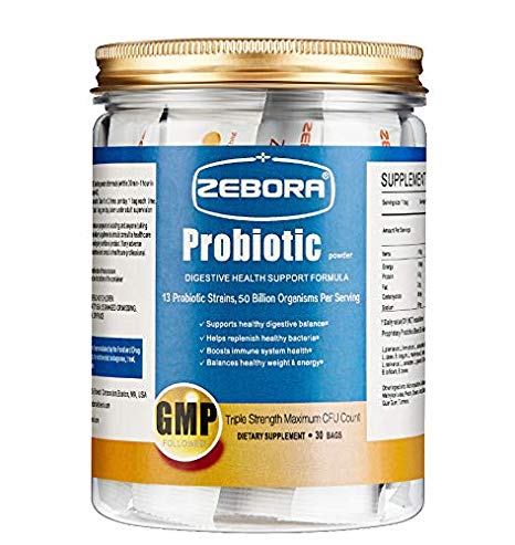 Probiotics & Prebiotics for Women, Men and Kids, Probiotic & Prebiotic Powder More Effective than Capsules - Advance Digestive, Gut Health and Boost Immune with 50 Billion CFU and 13 Strains.