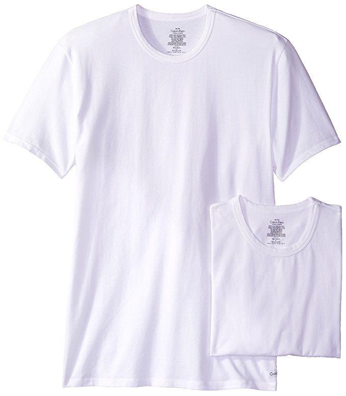 Calvin Klein Men's 2-Pack Stretch Crew-Neck T-Shirt