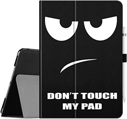 Fintie Folio Case for New iPad 7th Generation 10.2 Inch 2019 - [Corner Protection] Premium Vegan Leather Smart Stand Back Cover with Pencil Holder, Auto Sleep/Wake for iPad 10.2", Dont Touch