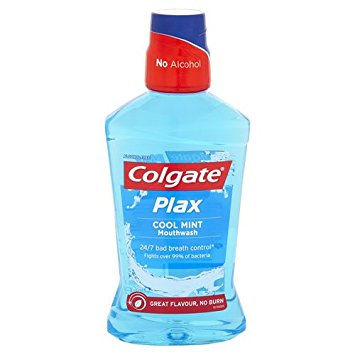 Colgate Plax Cool Mint Mouthwash, 500 ml