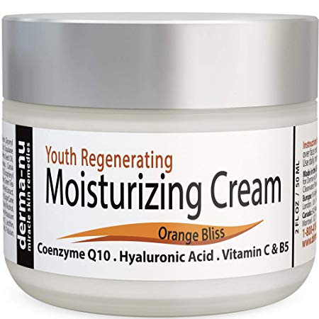 Anti Aging Face Cream Enriched with Collagen Boosting Peptides, Hyaluronic Acid, Coenzyme Q10, Organic Aloe, Coconut Oil, MSM, Vitamins C and B5 Ð Face Moisturizer Repairs, Protects and Hydrates Skin