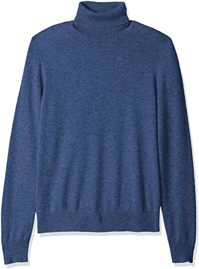 Buttoned Down Men's Cashmere Turtleneck Sweater