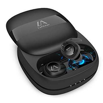 Lafitear Bluetooth Earphones | Comfortable Wireless Earbuds | Wireless Bluetooth Earbuds With Charging Case | Waterproof Bluetooth Earbuds– One Touch Pairing | TWS True Wireless Earbuds