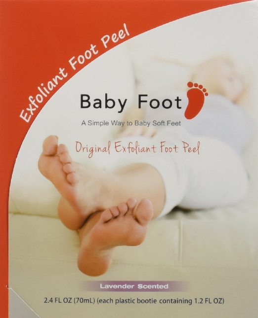 Baby Foot Original Deep Exfoliation for Feet Peel - Lavender Scented - 2 Pack (4 Booties - 1.2 FL OZ Each) A Simple Way to Baby Soft Feet