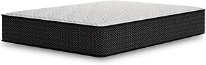 Signature Design by Ashley Limited Edition Plush 12 Inch Hybrid Mattress with Gel Memory Foam and Edge Support for Cool Sleep and Pressure Relief, Twin