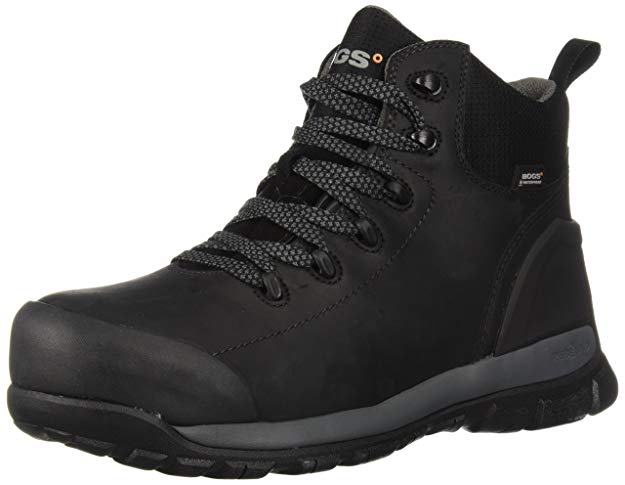 Bogs Men's Foundation Leather Waterproof Mid CT Industrial Boot