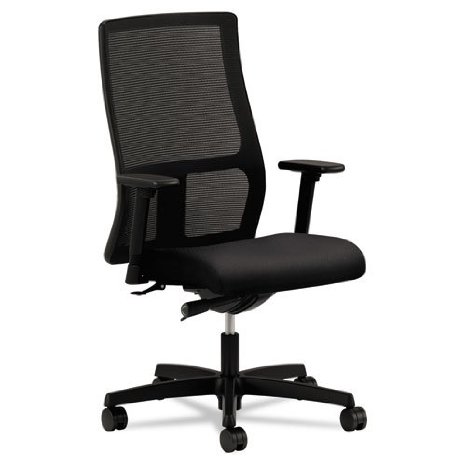 HON Ignition Series Mid-Back Work Chair Mesh Black HON IW103NT10