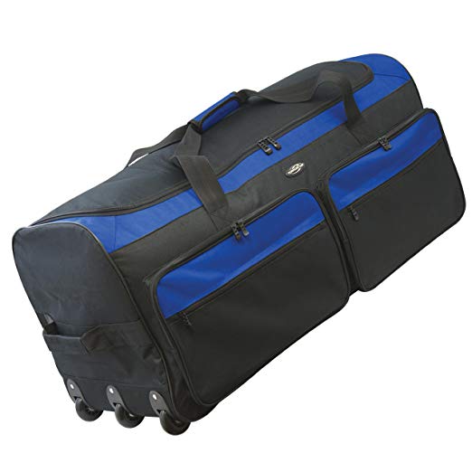 Travelers Club 36" 3-Wheel Rolling Expandable Duffel