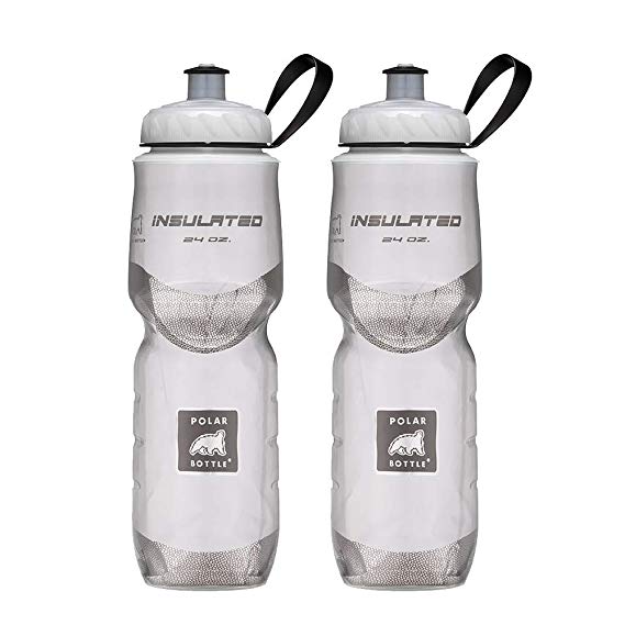 Polar Bottle Insulated Water Bottle, Two Pack - 24 Ounces