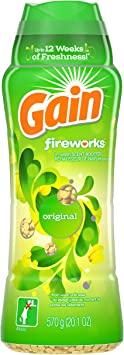 Gain Fireworks In-Wash Scent Booster Beads, Original, 570 g - Packaging May Vary