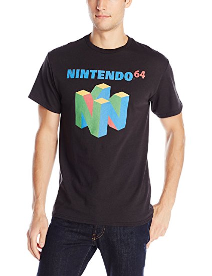 Nintendo Men's N64 Logo Short Sleeve T-Shirt