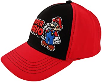 Nintendo Little Boys Super Mario Character Baseball Cap