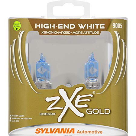 SYLVANIA 9005 SilverStar zXe GOLD Halogen Headlight Bulb (Contains 2 Bulbs)