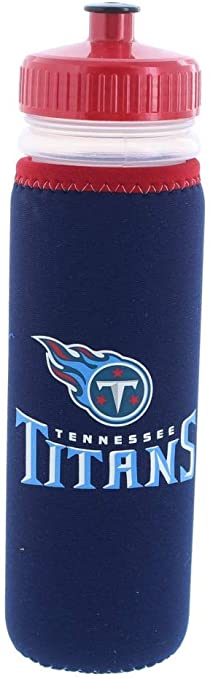 Kolder NFL Football Team Logo Van Metro Squeezable LDPE 22 Ounce Water Bottle
