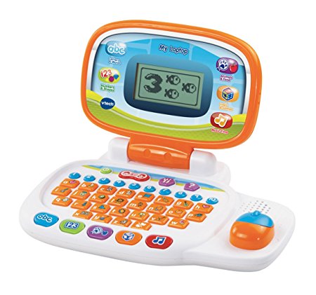 VTech Pre-School My Laptop - White/Orange