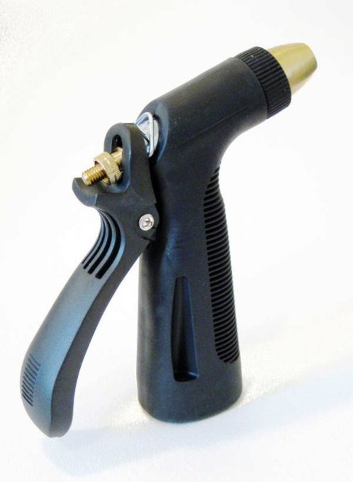 Water Right Trigger Spray Adjustable Garden Hose Nozzle, Black