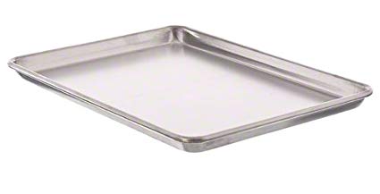 Update International (ABNP-50) 13" x 18" Half-Size Aluminum Bun Pan