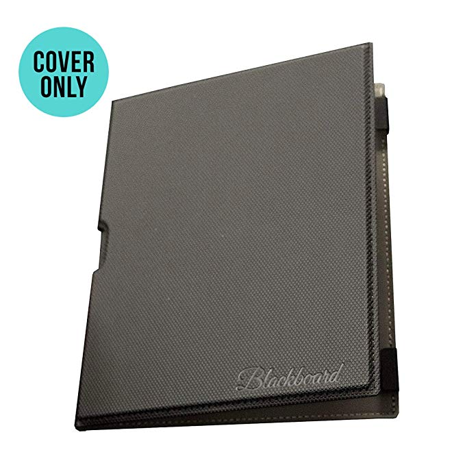 Boogie Board Black Folio Protective Cover Blackboard Note | Cover Only | 8.5x7.25 Size