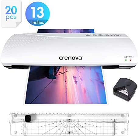 Crenova 13 Inches Laminator A3 with Paper Cutter