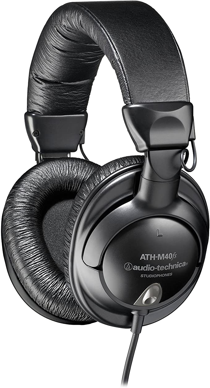 Audio-Technica ATH-M40FS Professional Studio Monitor Precision Headphones