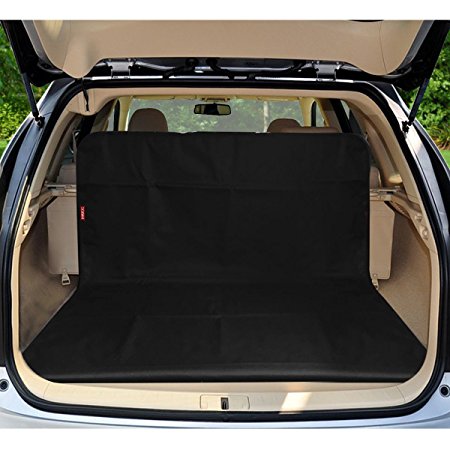 Cargo Liner Cover MATCC Pet Seat Cover Waterproof, Nonslip Backing Dog Cargo Cover with Extra Bumper Flap Protector, Trunk Protector for All Cars, Trucks & SUVs