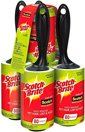 Scotch Brite Value Pack Lint Roller 80 Sheets (Limited Edition)