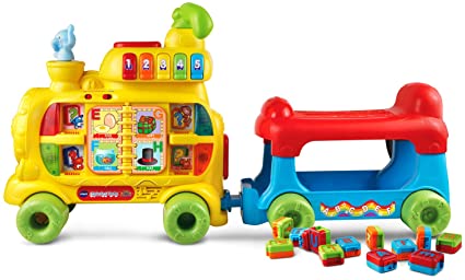 VTech Sit-to-Stand Alphabet Train (Frustration Free Packaging)