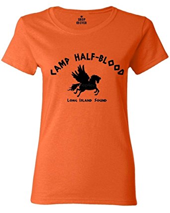 Shop4Ever Camp Half Blood Demigods Women's T-Shirt Long Island Sound Shirts