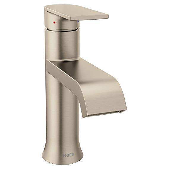 Moen 6702BN Genta Bathroom Faucet Brushed Nickel