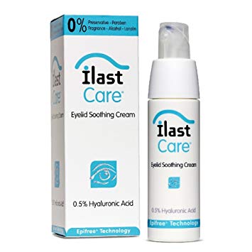 Ilast Care 30 mL Eyelid Soothing Cream, Preservative-Free, Fragrance-Free
