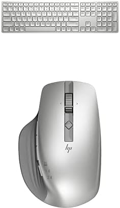 Bundle of HP 970 Programmable Wireless Keyboard   HP 930 Creator Wireless Mouse - Bluetooth Keyboard with 2.4 GHz Wireless Multi-Device Connectivity - Bluetooth Mouse with 7 Programmable Buttons