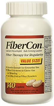 Fibercon Fiber Therapy For Regularity - 140 Caplets