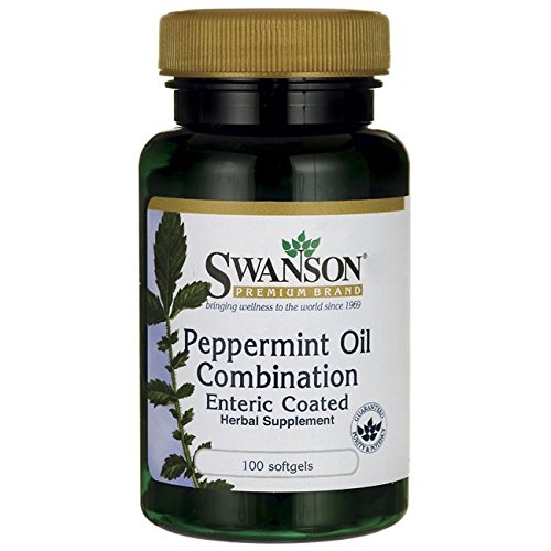 Swanson Peppermint Oil Combination 100 Sgels