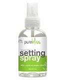 Pure Bliss Makeup Setting Spray with Organic Green Tea MSM and DMAE - Large 4 Ounce Size