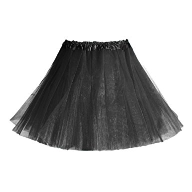 Dressever Girl's Petticoat Short Tutu Skirt Flower Girls Crinoline More Colors