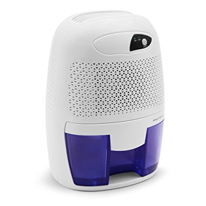 hysure Mini Air Dehumidifiers for Home 500ml Portable Dehumidifier for Damp, Mould, Moisture Electric Dehumidifier in Home, Bathroom, Bedroom, Garage and Removing for Small Room