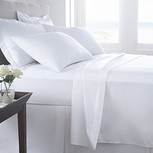 Thread Spread Hotel Collection 600 Thread Count Egyptian Cotton Sateen Twin 4 Piece Sheet Set White