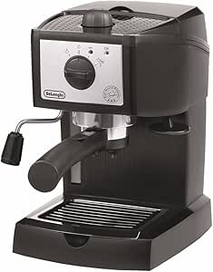 DeLonghi espresso-cappuccino maker Black ~ Silver EC152J