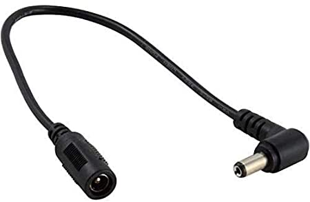 VONOTO 2.1mm x 5.5mm DC 12V Male to Female Adapter Cable,2PACK 10 inches, DC Plug Extension Cable