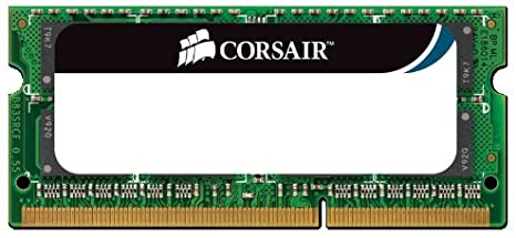 Corsair RAM 8GB DDR3-1333MHz SODIMM PC3-10600 1.5v CL9 204-Pin Laptop Memory